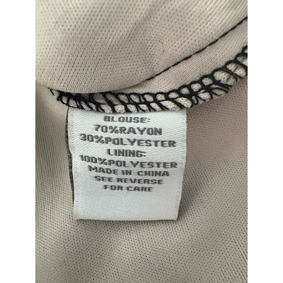 Dressbarn Babydoll Top L Black Lace Y2K Velvet Burnout Whimsigoth Bell Sleeve - Picture 14 of 15